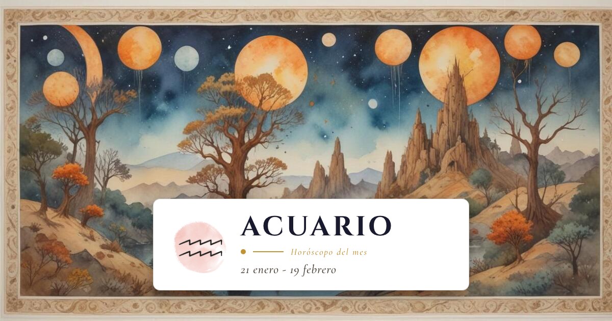 Horóscopo Mensual de Acuario — Julio 2026